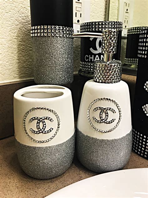 chanel office decor|chanel decor for bathroom.